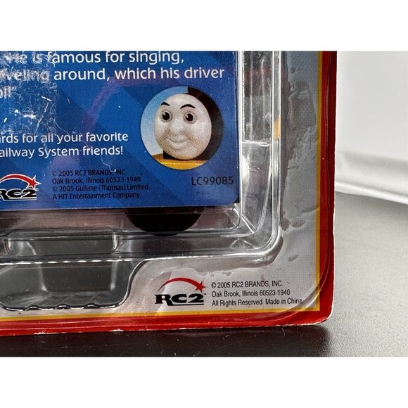 NWT Duncan Thomas Wooden Railway Train NOS Learning Curve Engine 2005 Yellow - Picture 8 of 16